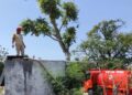 BPBD Jepara menyalurkan bantuan air bersih di Desa Sumberrejo, Kecamatan Donorojo, Kabupaten Jepara, Rabu, 22 Juli 2026. (Dok. BPBD Jepara/Lingkarjateng.id)
