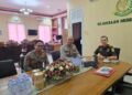 Kapolres Kendal AKBP Hendry Susanto saat mengunjungi kantor Kejaksaan Negeri (Kejari) Kendal pada Selasa, 14 Juli 2026. (Dok. for Lingkarjateng.id)