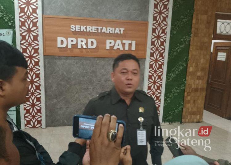 Ketua DPRD Pati Ali Badrudin. (Lingkarjateng.id)