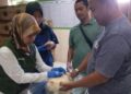 Vaksin Rabies Gratis Diserbu Pecinta Hewan di Pasar Tani Hari Jadi ke-285 Rembang 33 Masyarakat antusias membawa hewan peliharaan mereka untuk vaksin rabies di Pasar Tani Hari Jadi ke-285 Rembang, Jumat, 24 Juli 2026. (Dok. Pribadi/Lingkarjateng.id)