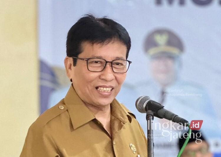 Ada Pelanggaran Disiplin, Seleksi JPTP Rembang 2026 Akan Diulang 25 Sekda Kabupaten Rembang, Fahrudin. (Vicky Rio/Lingkarjateng.id)