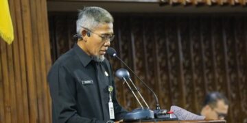 Syarat Terpenuhi, Pemprov Jateng Ajukan Pemekaran Brebes Selatan 10 Sekda Jateng, Sumarno, saat mengikuti rapat paripurna di Gedung DPRD Jateng, Kamis, 30 Juli 2026. (Humas Pemprov Jateng/Lingkarjateng.id)