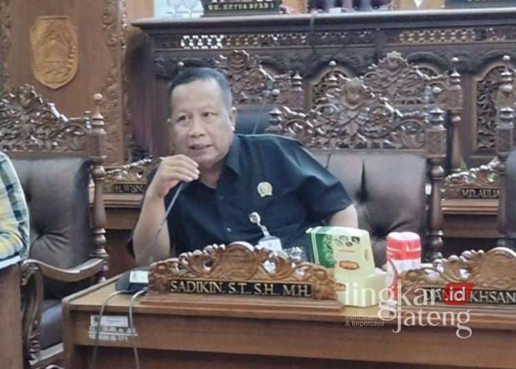 Anggota Komisi B DPRD Kabupaten Pati, Sadikin. (Lingkarjateng.id)