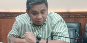 Sekretaris Komisi A DPRD Kota Salatiga Laurens Adrian. (Angga Rosa/Lingkarjateng.id)