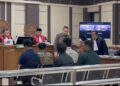 Sidang lanjutan kasus dugaan korupsi pengisian jabatan perangkat desa yang menjerat Bupati Pati Nonaktif Sudewo digelar di Pengadilan Tipikor Semarang, Rabu (5/8). Foto : Rizky /Lingkar
