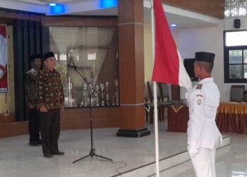 Paskibra Kaliwungu Kendal Dikukuhkan, Siap Kibarkan Merah Putih 