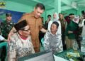 Hari Jadi ke-81 Jateng, Program Speling Pangkas Jarak Layanan Kesehatan l 35 Gubernur Jateng Ahmad Luthfi meninjau pelaksanaan program Speling. (Dok for Lingkarjateng.id)