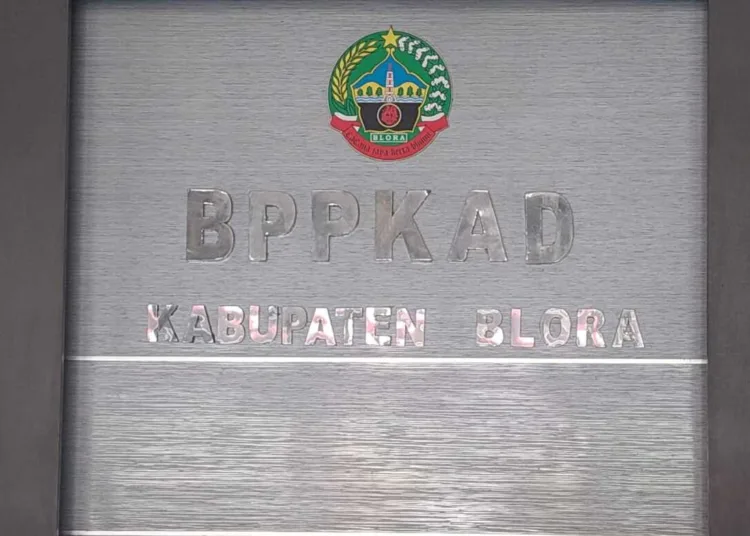 Kantor BPPKAD Kabupaten Blora. Foto : Hanafi/Lingkar