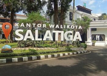 Kawasan Kantor Pemkot Salatiga. (Angga Rosa/Lingkarjateng.id)