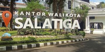 Kawasan Kantor Pemkot Salatiga. (Angga Rosa/Lingkarjateng.id)