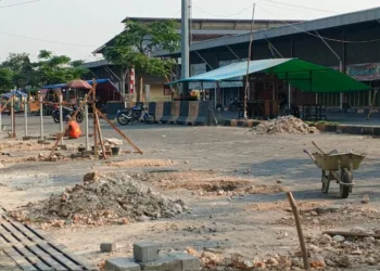 Tingkatkan Estetika dan Kunjungan, Parkir Pasar Sidomakmur Blora Diperluas