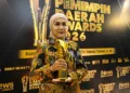 Bupati Kendal, Dyah Kartika Permanasari, menerima penghargaan Pemimpin Daerah Awards 2026 di Jakarta, Kamis, 27 Agustus 2026. (Lingkarjateng.id)