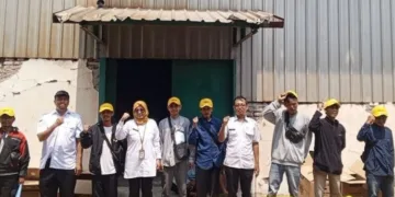 Dinas Pangan, Pertanian, dan Peternakan Kabupaten Batang mendistribusikan pompa air kepada keompok petani. (dok for Lingkarjateng.id)