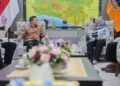 Gubernur Jawa Tengah, Ahmad Luthfi, saat menerima audiensi pengurus World Cleanup Day Jateng di ruang kerjanya, Selasa, 11 Agustus 2026. (Humas Pemprov Jateng/Lingkarjateng.id)