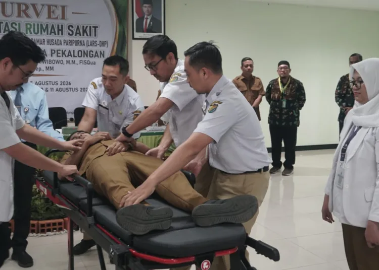 Dokter RSUD Bendan Kota Pekalongan Sabet Juara 1 Tanggap Darurat Bencana Se-Jateng. Foto : Fahri Akbar/Lingkar