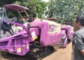 Penyerahan bantuan alsintan dan peluncuran penyaluran Cadangan Pangan Pemerintah beras, Kamis (20/8/2026). Foto : Fahri Akbar/Lingkar