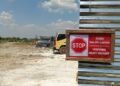 Kondisi proyek pematangan lahan sekolah rakyat di kelurahan Balun, kecamatan Cepu Blora. Foto : Eko Wicaksono/ Lingkar