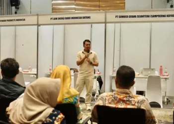 Pembukaan job fair dalam rangkaian TENANT FESTA #2 di Kawasan Ekonomi Khusus (KEK) Industropolis Batang, Sabtu, 29 Agustus 2026. (Humas Pemkab Batang/Lingkarjateng.id)