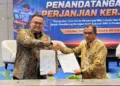 Kawasan Ekonomi Khusus (KEK) Industropolis Batang bersama Dinas Pendidikan Provinsi Jawa Tengah teken kerja sama penguatan karakter dan kesiapan kerja peserta didik serta lulusan sekolah menengah kejuruan (SMK). (dok for Lingkarjateng.id)