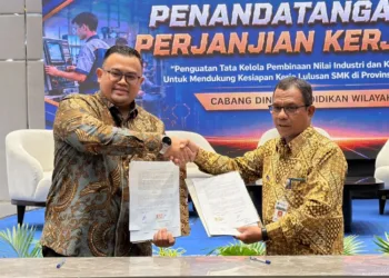 Kawasan Ekonomi Khusus (KEK) Industropolis Batang bersama Dinas Pendidikan Provinsi Jawa Tengah teken kerja sama penguatan karakter dan kesiapan kerja peserta didik serta lulusan sekolah menengah kejuruan (SMK). (dok for Lingkarjateng.id)