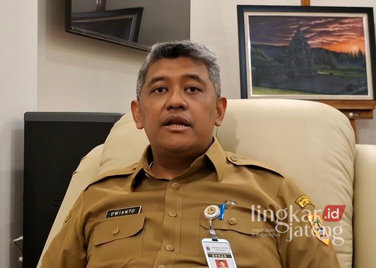 Kepala BPKAD Jawa Tengah, Dwianto Priyonugroho. (Rizky Syahrul Al-Fath/Lingkarjateng.id)