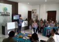 Ketua DPRD Jepara, Agus Sutisna, menyambut kedatangan Taruna Akpol Semarang di Makodim 0719 Jepara, Minggu, 2 Agustus 2026. (Humas DPRD Jepara/Lingkarjateng.id)