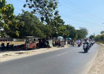 PKL Lapangan Rendeng Kudus Mulai Ditata Jelang Srikandi Merdeka Cup