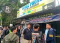 Konter Royal Phone yang menjadi sasaran perampokan yang berlokasi di Kelurahan Pojoksari, Kecamatan Ambarawa, Kabupaten Semarang. (Hesty Imaniar/Lingkarjateng.id)