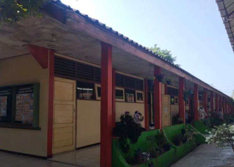 Bangunan salah satu SMP di Kecamatan Jati, Kabupaten Kudus. (Antara/Lingkarjateng.id)