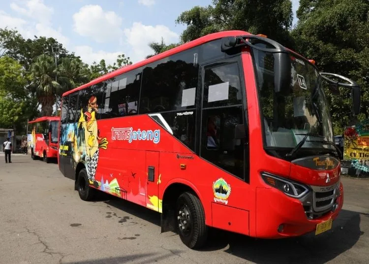 ILUSTRASI: Bus Trans Jateng. (dok for Lingkarjateng.id)