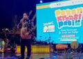 Ketua Komisi D DPRD Pati Teguh Bandang Waluyo saat menghadiri Pekan Kreasi 2026 dalam rangka Hari Jadi ke-703 Kabupaten Pati. (Lingkarjateng.id)