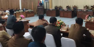 Rapat Paripurna di DPRD Batang, Kabupaten Batang, Senin, 24 Agustus 2026. (Dok. Pemkab Batang/Lingkarjateng.id)