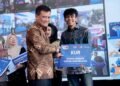 Gubernur Jawa Tengah Ahmad Luthfi menyalurkan kredit usaha rakyat kepada nasabah Bank Jateng dalam Gebyar Fest 81 di Kantor Pusat Bank Jateng, Semarang, Rabu, 12 Agustus 2026. (Dok. Pemprov Jateng/Lingkarjateng.id)
