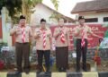 Ketua DPRD Kendal Mahfud Sodiq (kedua kiri) bersama Bupati Kendal Dyah Kartika Permanasari, Kepala Dispermasdes Yanuar Fatoni (kiri), dan Pj Sekda Agus Dwi Lestari. (dok. Pribadi/Lingkarjateng.id)