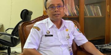 Kepala Badan Kepegawaian dan Pengembangan Sumber Daya Manusia (BKPSDM) Kabupaten Kudus, Tulus Tri Yatmika ketika ditemui di kantornya, Kamis, 6 Agustus 2026. (Fahtur Rohman/Lingkarjateng.id)