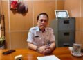 Kepala Dinas Pemberdayaan Masyarakat dan Desa (PMD) Kabupaten Pekalongan, Agus Dwi Nugroho, saat ditemui di ruang kerjanya, Rabu, 12 Agustus 2026. (Fahri Akbar/Lingkarjateng.id)