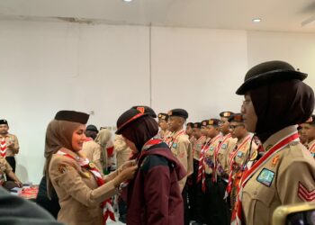 Bupati Dyah Kartika Permanasari Lepas Kontingen Jambore Nasional ke-XII, Ini Pesannya