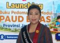 Ketua TP PKK Kota Salatiga Retno Robby Hernawan. (Dok.Prokompim Setda Salatiga/Lingkarjateng.id)