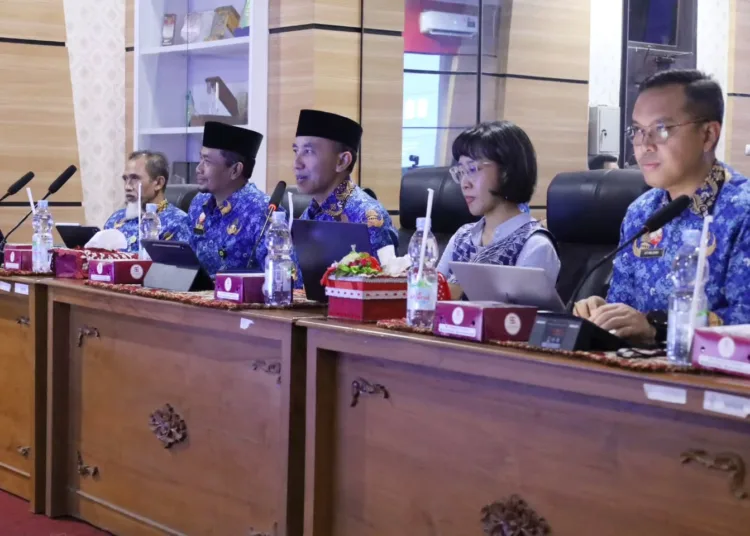Rakor Pemerintah Digital Kabupaten Grobogan yang dipimpin Sekretaris Daerah (Sekda) Grobogan Anang Armunanto, Kamis (17/9/2026). Foto : Dok.Setda Grobogan for Lingkar