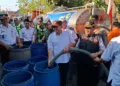 Pemkab Semarang droping air bersih di Dusun Bulu, Desa Dadapayam, Kecamatan Suruh, Kabupaten Semarang. Foto : Lingkar Network / Hesty Imaniar