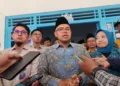Bupati Batang M. Faiz Kurniawan disela-sela meninjau SPPG Bawang bersama perwakilan Badan Gizi Nasional (BGN) dan KPPG Semarang/BGN Jawa Tengah, Kamis 24 September 2026. Foto : Dok.pribadi/Lingkar