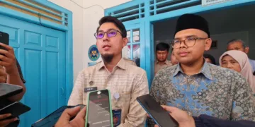 Kepala KPPG Semarang BGN, Hadiriajaya bersama Bupati Batang Faiz Kurniawan usai meninjau SPPG Bawang pada Kamis (24/9) siang. Foto : Dok.Pribadi / Lingkar