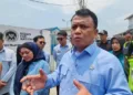 Wakil Kepala BGN Mayjen TNI (Purn) Trenggono (tengah), melakukan sidak di dapur Satuan Pelayanan Pemenuhan Gizi (SPPG) Bela Batang Sejahtera, Kecamatan Bawang, Kabupaten Batang, Sabtu, 26 September 2026. (dok for Lingkarjateng.id)