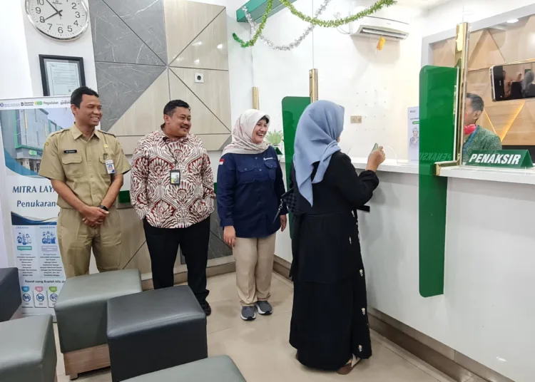 KPw BI Tegal kerjasama dengan Pegadaian buka layanan penukaran uang rupiah. Foto :Dok.pribadi/lingkar
