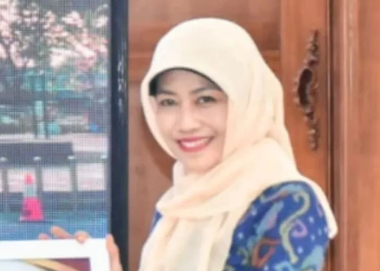 Kepala Dinas Sosial Kota Salatiga, Riani Isyana Pramasanthi. (Angga Rosa/Lingkarjateng.id)