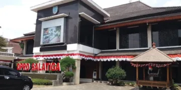 POTRET: Suasana Kantor DPRD Kota Salatiga. (Angga Rosa/Lingkarjateng.id)