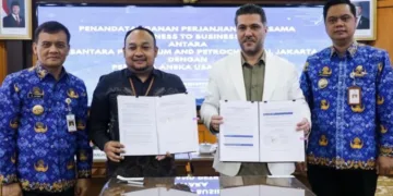 Penandatanganan kerja sama antara investor asal Dubai, Uni Emirat Arab (UEA) dan Pemkab Jepara, di Ruang Rapat Lantai 2 Kantor Gubernur Jawa Tengah pada Kamis, 17 September 2026. (dok for Lingkarjateng.id)