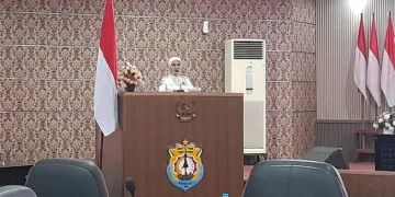 Bupati Kendal, Dyah Kartika Permanasari, saat mengikuti rapat paripurna di Gedung DPRD Kendal, Rabu, 2 September 2026. (Anik Kustiani/Lingkarjateng.id)