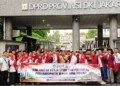 PGSI Demak saat studi banding ke DPRD DKI Jakarta. (Dok. Pribadi/Lingkarjateng.id)