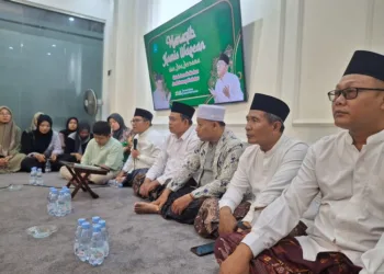 Kegiatan Majlis Manaqib Malam Kamis Wagean di Rumah Dinas Ketua DPRD Kendal, Rabu malam, 23 September 2026. (Unggul Priambodo/Lingkarjateng.id)